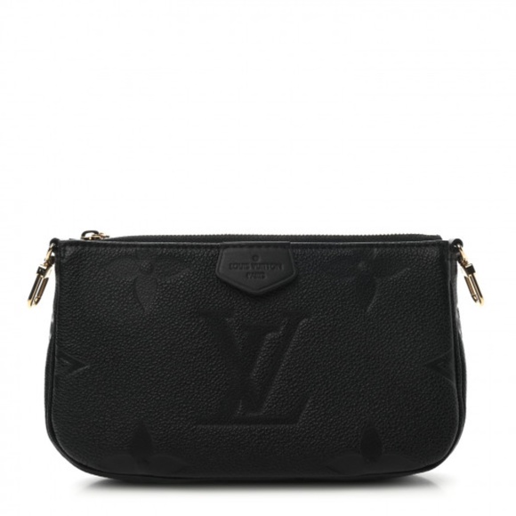 LOUIS VUITTON Empreinte Monogram Giant Multi Pochette Accessories Pochette ONLY - Picture 1 of 15
